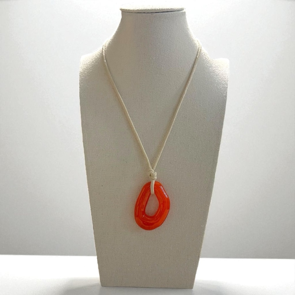 Free People Summertime Cord Choker in Red NWT Bohemian Rare HTF Necklace
